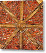 Exchequer Gate Medieval Ceiling In Lincoln Metal Print