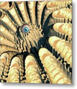 Eye Of The Crater Metal Print