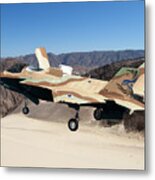 F-35ib Barak Ii Metal Print