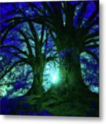 Fairy Lights Metal Print