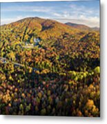 Fall Colors At Burke Mountain - October 2022 Metal Print