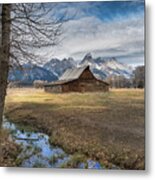 Fall On Mormon Row - Grand Teton National Park Metal Print