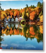 Falls Crescendo - Alton Bay Metal Print