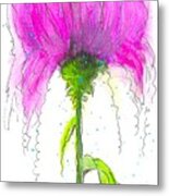 Fancy Flower Metal Print