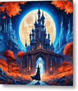 Fantasy Castle Metal Print