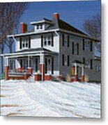 Farmhouse - Stet, Mo Metal Print