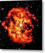 Fiery Nebula M1-67 Metal Print