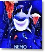 Finding Nemo Metal Print