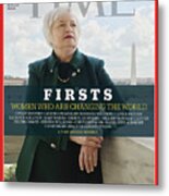 Firsts - Women Who Are Changing The World, Janet Yellen Metal Print