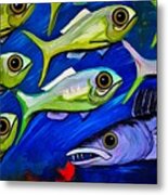 Fish Ball Metal Print