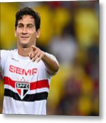 Flamengo V Sao Paulo - Brasileirao Series A 2014 Metal Print