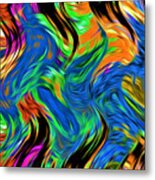 Flames Of Passion - Abstract Metal Print