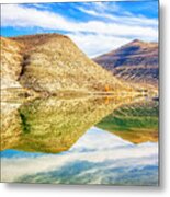 Flaming Gorge Water Reflections Metal Print