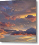 Floating In The Clouds Metal Print