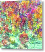 Floral Abstract 1 Metal Print