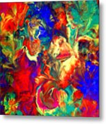 Floral Fanatasy Metal Print