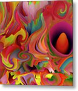 A Whirlwind Of All Existing Colors. Metal Print