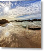 Flowing With The Current Metal Print