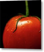 Food Photography - Tomato Metal Print