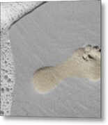 Footprint Metal Print