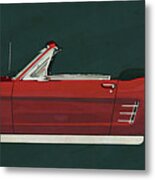 Ford Mustang Convertible From 1964 Pure Nostalgia For Boys And G Metal Print