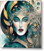 Forest Guardian - 7 Metal Print
