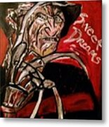 Freddy Krueger Metal Print