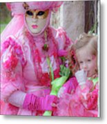 French Carnaval In Perouges - 2 Metal Print