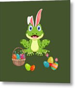 Frog Wear Bunny Ears Cute Easter Eggs Day Gift TShirt Digital Art by Julie  Hurst - Pixels