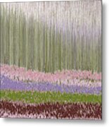 From The Fountain Grass Metal Print