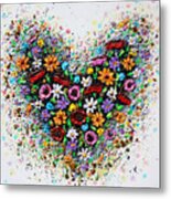 From The Heart Metal Print