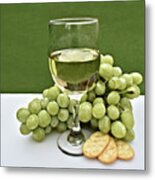 From Vine To Wine Metal Print