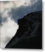 Full Moon Over The Old Man Metal Print