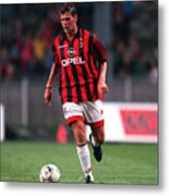 Fussball: Italienische Liga 97/98 Ac Mailand 28.07.97 Metal Print