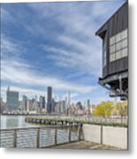 Gantry Transfer Bridge Metal Print