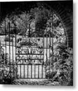 Garden Gate Metal Print