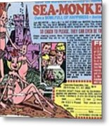 Genuine Sea Monkeys Metal Print