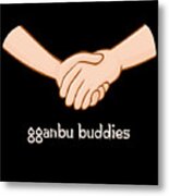 Gganbu Buddies Metal Print