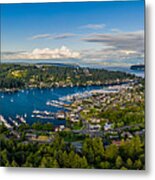 Gig Harbor Pano Metal Print