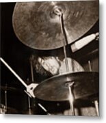 Ginger Baker Photo Metal Print