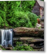 Glade Creek Grist Mill Ii Metal Print