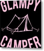 Glampy Camper Metal Print