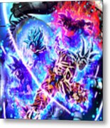 Goku Dragon Ball Z Super Metal Print