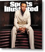 Golden State Warriors Stephen Curry, 2022 Si Sportsperson Of The Year Metal Print