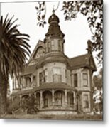 Gordon-clark Victorian Residence In National City. Built In 1887 Metal Print