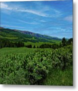 Crested Butte Colorado, Gothic Mountain Metal Print