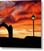 Gothic Sunset Metal Print