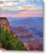 Grand Canyon Granite Gorge Dusk Metal Print