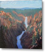 Grand Canyon Of The Yellowstone Metal Print