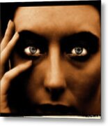 Great Eyes Have Great Stories To Tell Metal Print